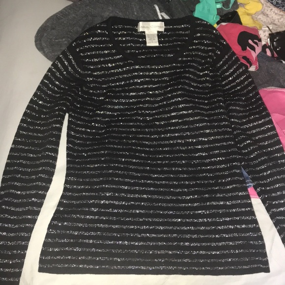 Black and silver striped Long sleeve - Picture 1 of 2